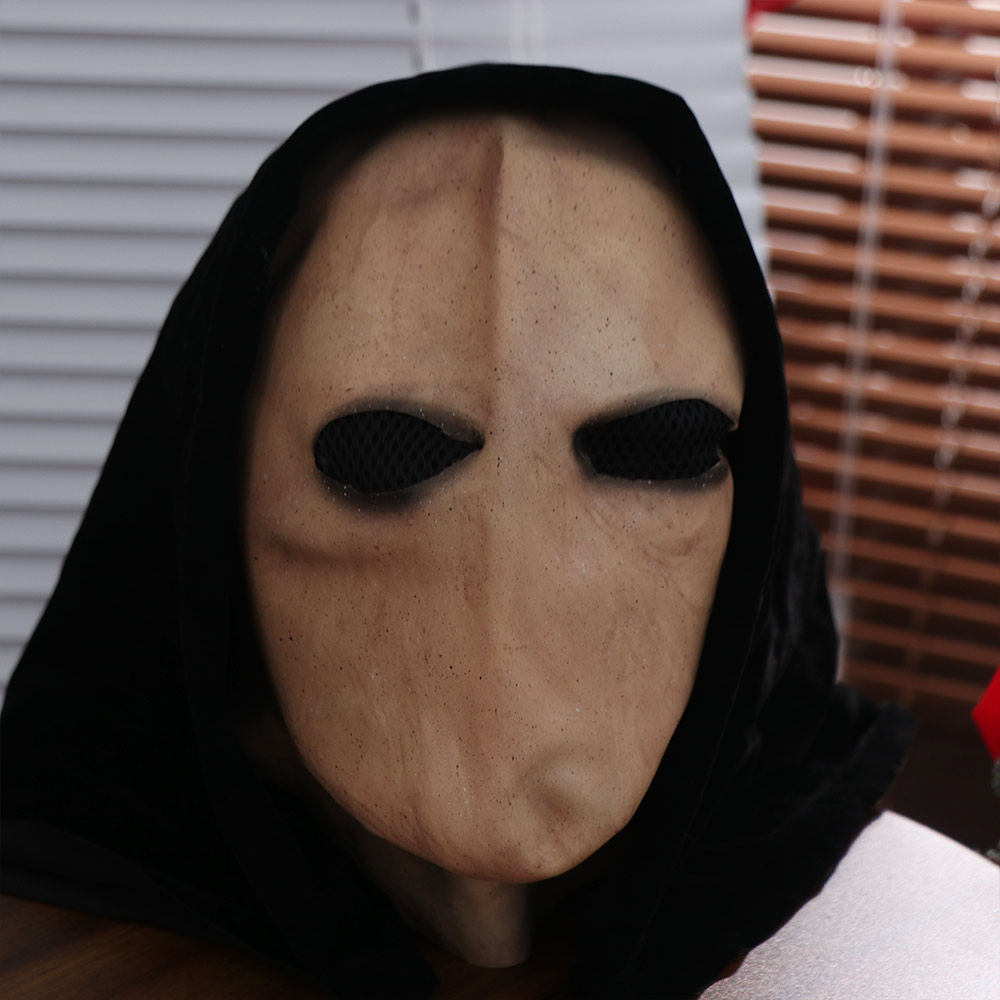 Latex Alien Mask Realistic - Masque d'Halloween Slenderman sans visage, non