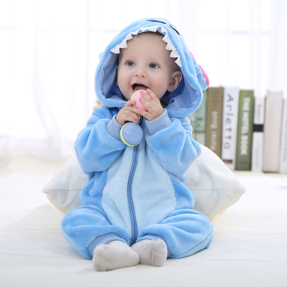 Spiderman Jumpsuit Kids - Bébé barboteuses enfants Cosplay hiver flanelle