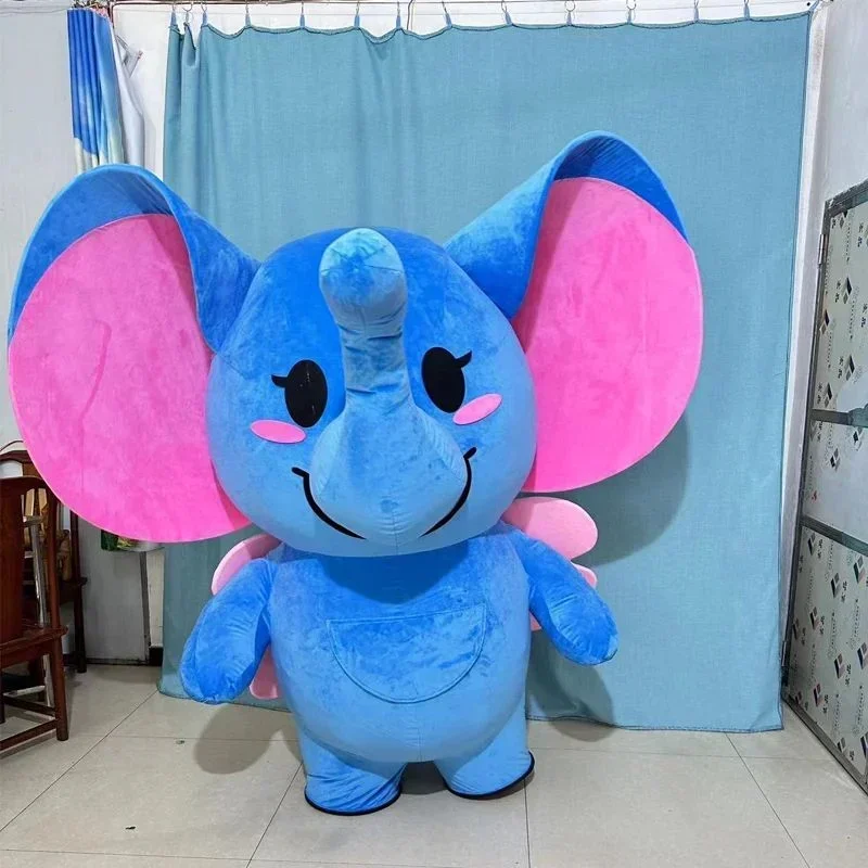 Costumes - Costume de mascotte d'éléphant Dumbo gonflable