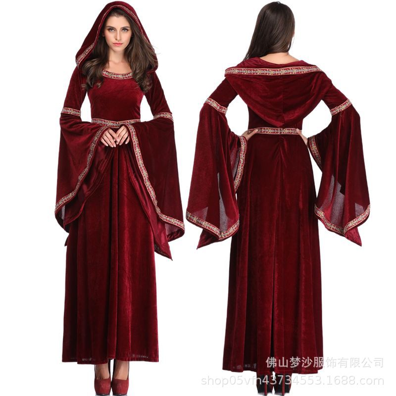 Medieval Renaissance Dress Women - Robe médiévale de style Renaissance pour