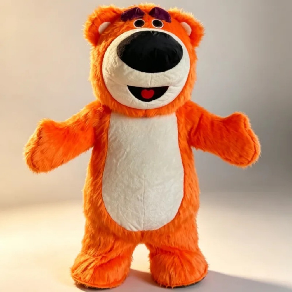 Costume de mascotte d'ours ora - Costumes avis et prix