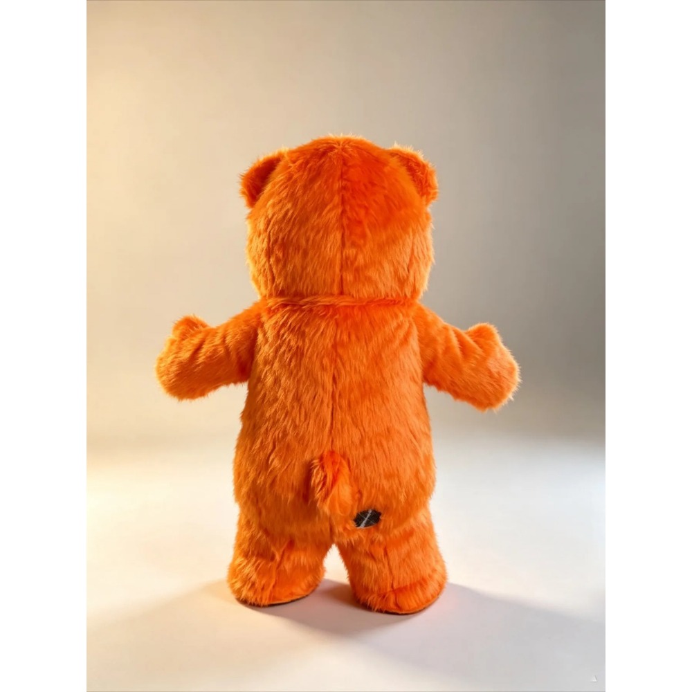 Costume de mascotte d'ours ora - Costumes avis et prix
