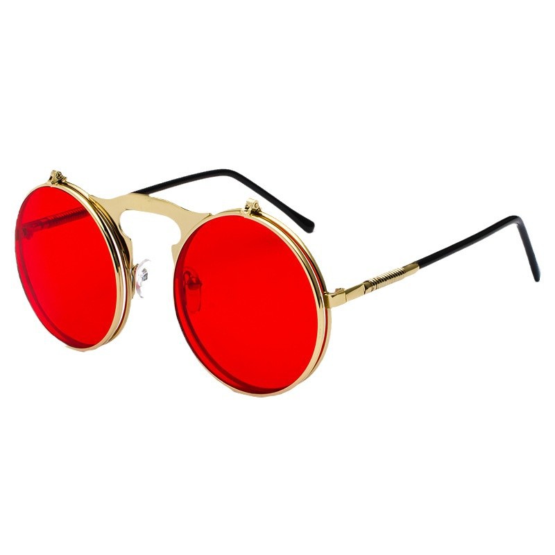 Lunettes de soleil rondes rétr - Glow In The Dark Party Glasses avis et prix