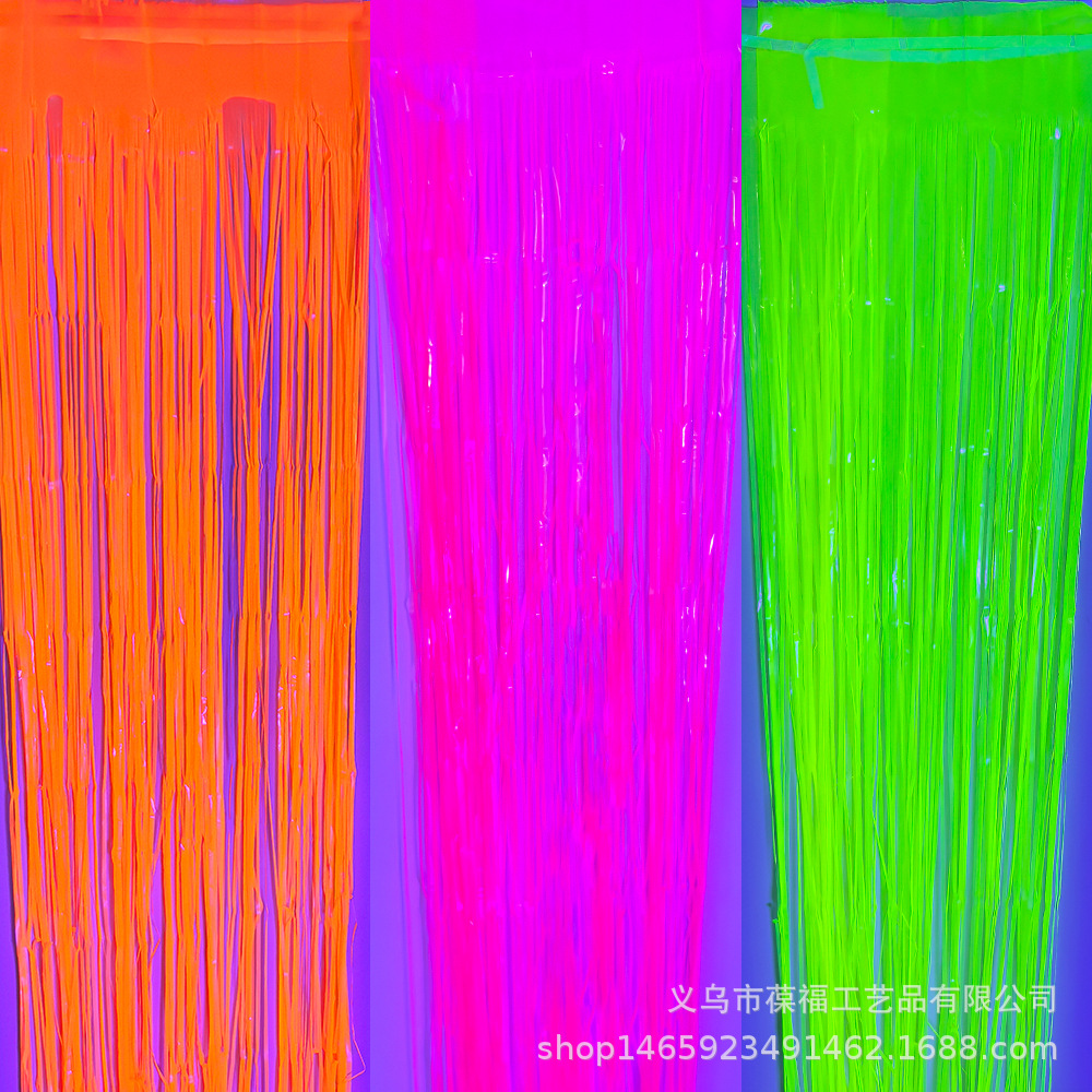 Rideau à franges multicolore q - Glow In The Dark Party Glasses avis et prix