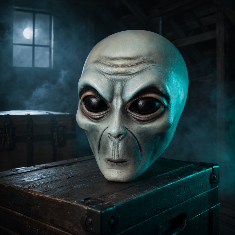 Masque extraterrestre en latex - Latex Alien Mask Realistic avis et prix